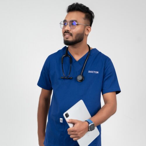 SoftTouch Royal Blue - Scrub Top (Unisex)