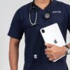 SoftTouch Navy Blue - Scrub Set (Unisex)