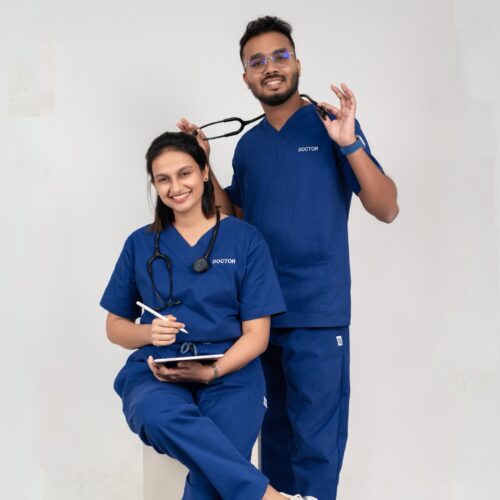 SoftTouch Royal Blue - Scrub Set (Unisex)