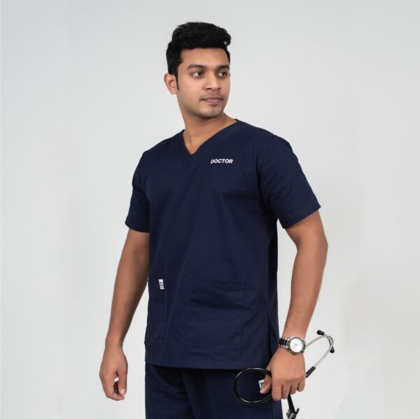 SoftTouch Navy Blue - Scrub Set (Unisex)