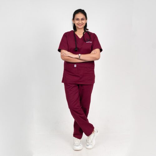 SoftTouch Maroon - Scrub Set (Unisex)