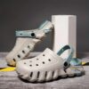 Grey & Blue Clog Shoe