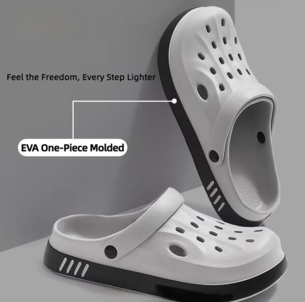 Grey Clog Shoe