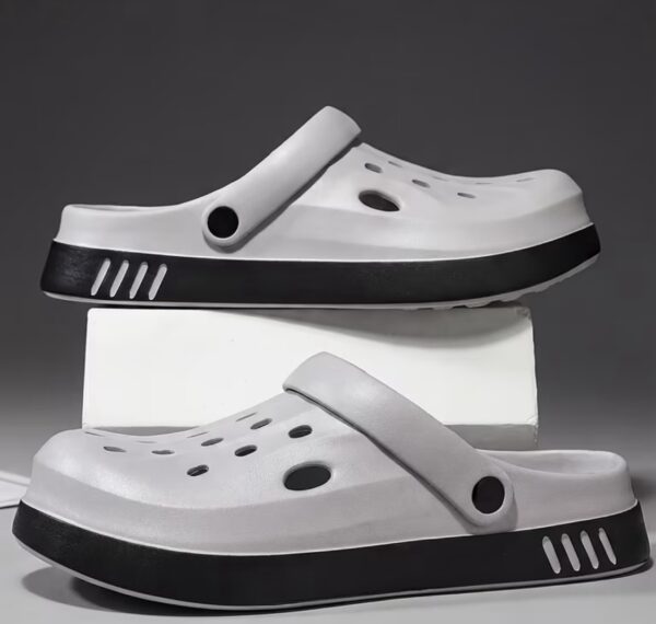 Grey Clog Shoe