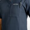 PrimeFlex Navy Blue - Scrub Top (Unisex)