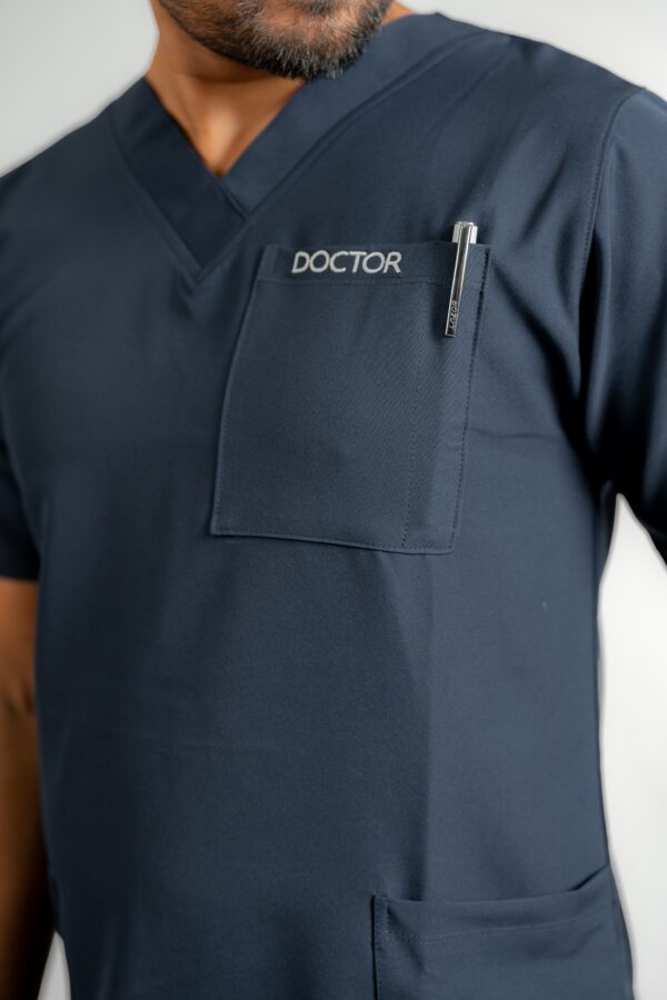 PrimeFlex Navy Blue - Scrub Top (Unisex)