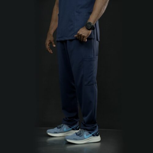 99a65bbc-8506-4e27-82e5-998ff9f6cb95-3 ActiveX Navy Blue - Scrub Pant (Unisex)